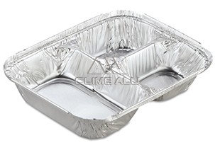 Compartment Aluminum Container