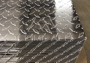 4017 3003 Aluminum Tread Plate