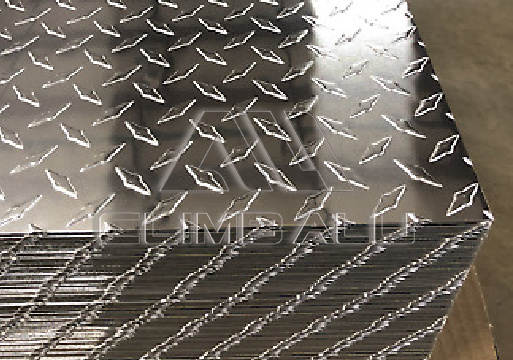 4017 3003 Aluminum Tread Plate