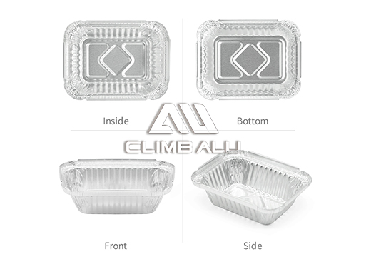 Rectangular Aluminum Foil Containers