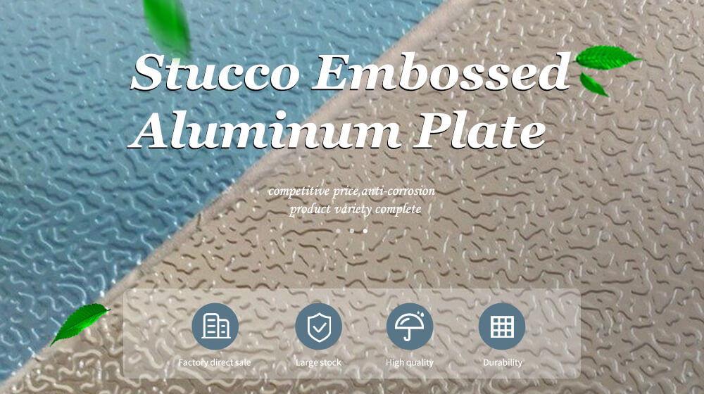 stucco embossed aluminum